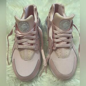 Nike Huarache Run - Pink - 7y